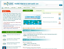 Tablet Screenshot of magazine.canhgiacduoc.org.vn